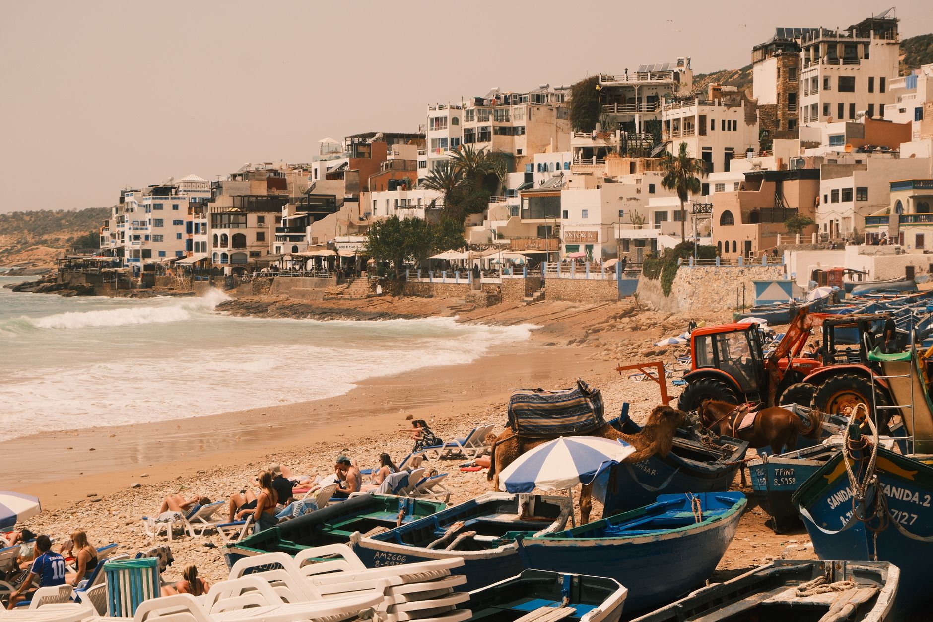 Morocco — Yoga surf combined session